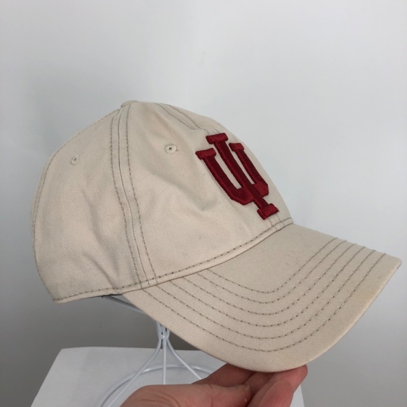 Under Armour Mens IU Indiana University Baseball Cap One Size Adjustable Cotton - Picture 2 of 13